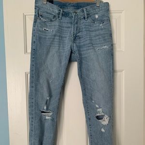 A&F men’s jeans